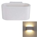 Plafoniera GS-5019 in gesso bianco quadrata illuminazione da interni G9 casa 25W