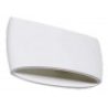 Plafoniera ovale in gesso bianco GS-5020 illuminazione interni casa G9 luce 25W