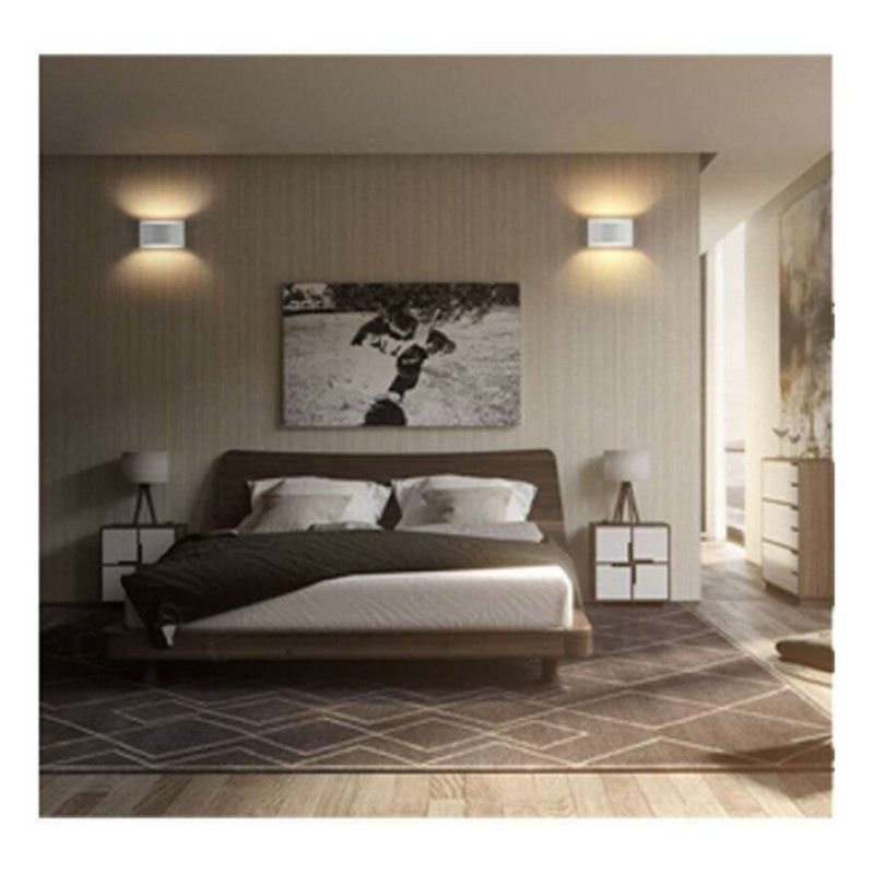Plafoniera ovale in gesso bianco GS-5020 illuminazione interni casa G9 luce 25W