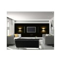 Plafoniera ovale in gesso bianco GS-5020 illuminazione interni casa G9 luce 25W