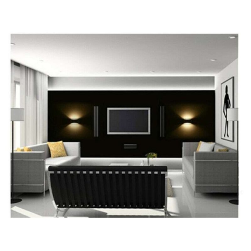 Plafoniera ovale in gesso bianco GS-5020 illuminazione interni casa G9 luce 25W