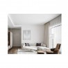 Lampada da parete GS-5023 casa GU10 luce 35W in gesso bianco doppio raggio home