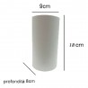 Lampada da parete GS-5023 casa GU10 luce 35W in gesso bianco doppio raggio home