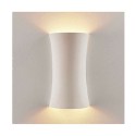 Lampada da parete GS-5023 casa GU10 luce 35W in gesso bianco doppio raggio home