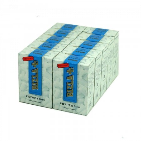 Filtri RIZLA Regular 8mm lisci sigarette 1000x filtro fumo 10 confezioni da 100