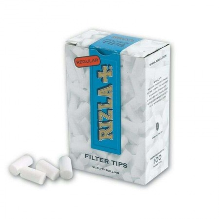 Filtri RIZLA Regular 8mm lisci sigarette 1000x filtro fumo 10 confezioni da 100