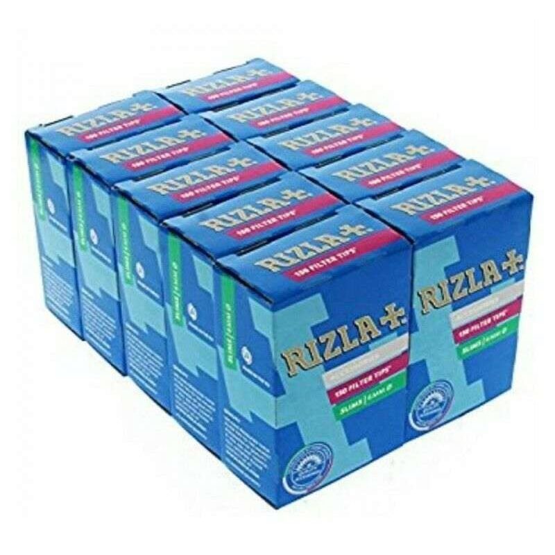 Filtri RIZLA Regular 8mm lisci sigarette 1000x filtro fumo 10 confezioni da 100