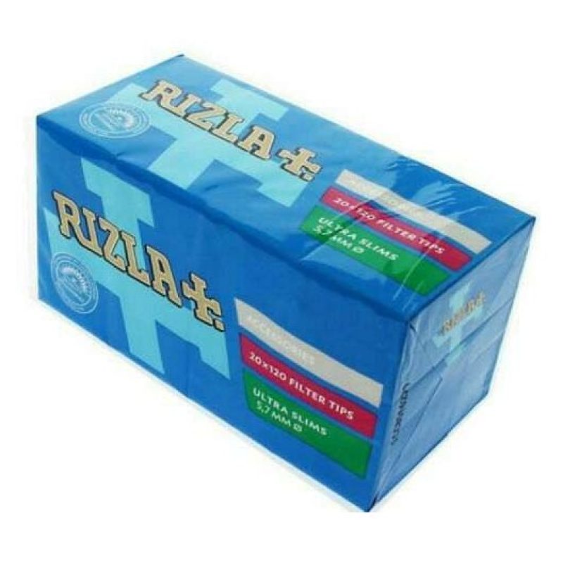 Filtri RIZLA Slims 6mm rigati sigarette 1500 filtro tabacco 10 confezioni da 150
