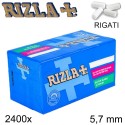 Filtri RIZLA Slims 6mm rigati sigarette 1500 filtro tabacco 10 confezioni da 150