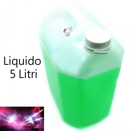 Tanica liquido 5 litri per macchina del fumo nebbia universale effetto dj
