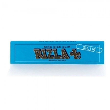 Box RIZLA Silver 100 libretti singoli 5000 cartine corte combustione ultra lenta
