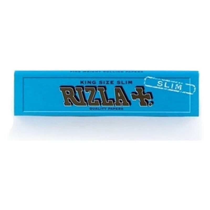 Box RIZLA Silver 100 libretti singoli 5000 cartine corte combustione ultra lenta
