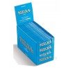 Box RIZLA Blue Slim 50 libretti singoli 1600 cartine lunghe King Size KSSL slim