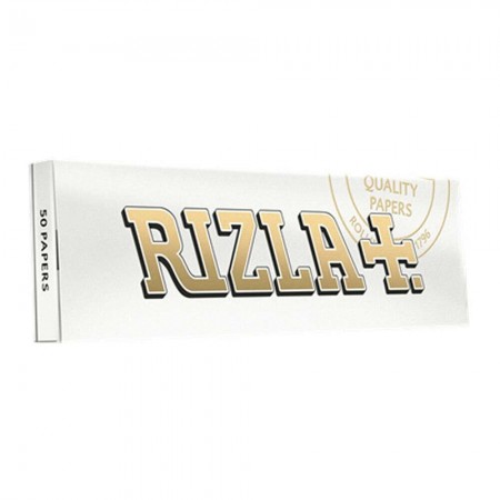 Box RIZLA Micron 50 libretti singoli 2500 cartine corte combustione ultra lenta