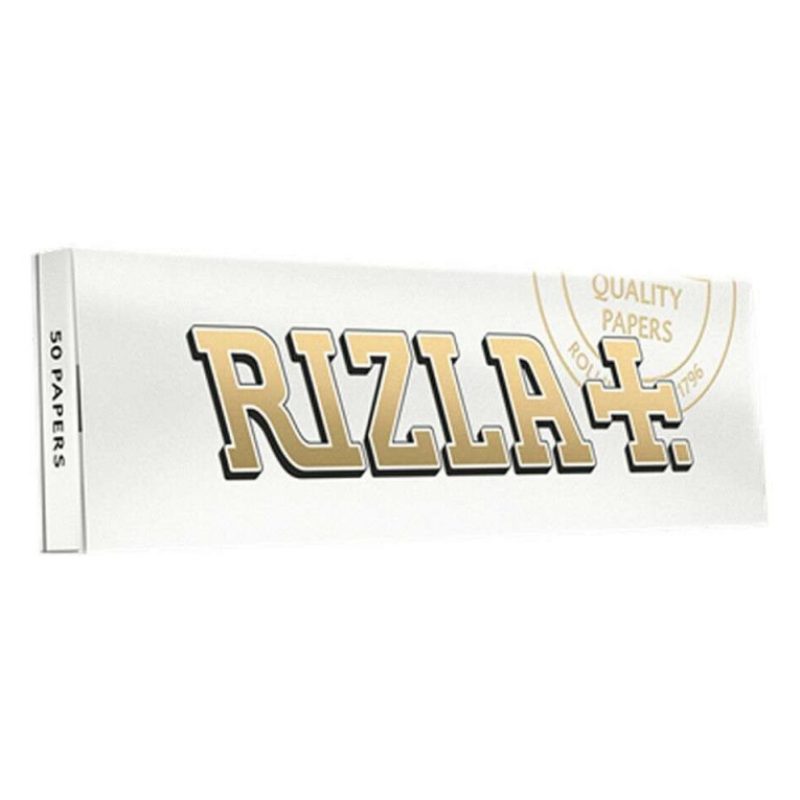 Box RIZLA Micron 50 libretti singoli 2500 cartine corte combustione ultra lenta