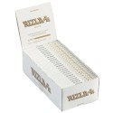 Box RIZLA Micron 50 libretti singoli 2500 cartine corte combustione ultra lenta