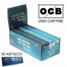Box OCB Orange 50 libretti 3000 cartine corte rollare sigarette per tabacco