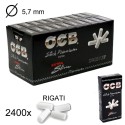 Filtri RIZLA Utra Slims 5,7mm rigati sigarette 2400 tabacco 20 confezioni da 120