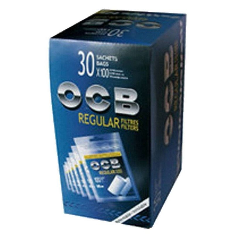 Filtri OCB Extra Slim 5,7 mm rigati sigarette 2400 tabacco 20x confezioni da 120