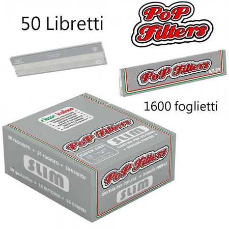 Box OCB VIRGIN Paper 50 libretti 2500 cartine corte rollare sigarette tabacco