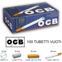 Filtri OCB Slim 6 mm lisci sigarette 4080 tabacco 34x confezioni da 120 filtrini