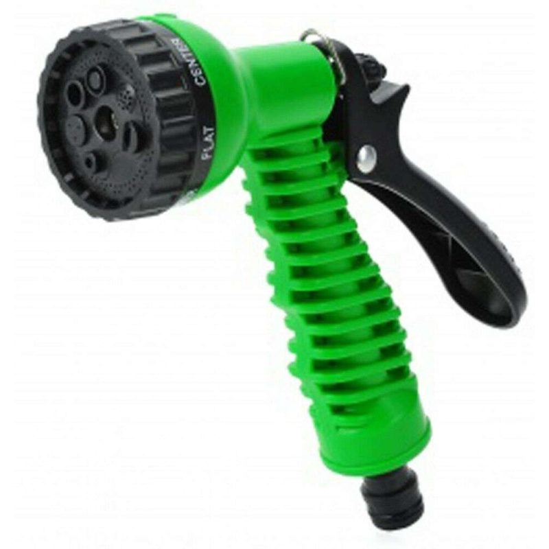 NEW Tubo flessibile irrigazione acqua giardino elastico multigetto VERDE 