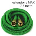 NEW Tubo flessibile irrigazione acqua giardino elastico multigetto VERDE 