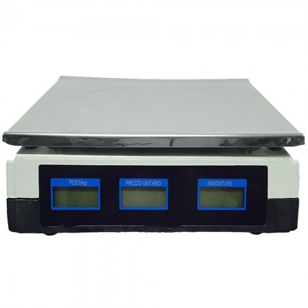 Bilancia da banco professionale piatto acciaio inox precisione commercio ACS-001