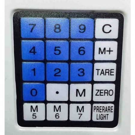 Bilancia da banco professionale piatto acciaio inox precisione commercio ACS-001