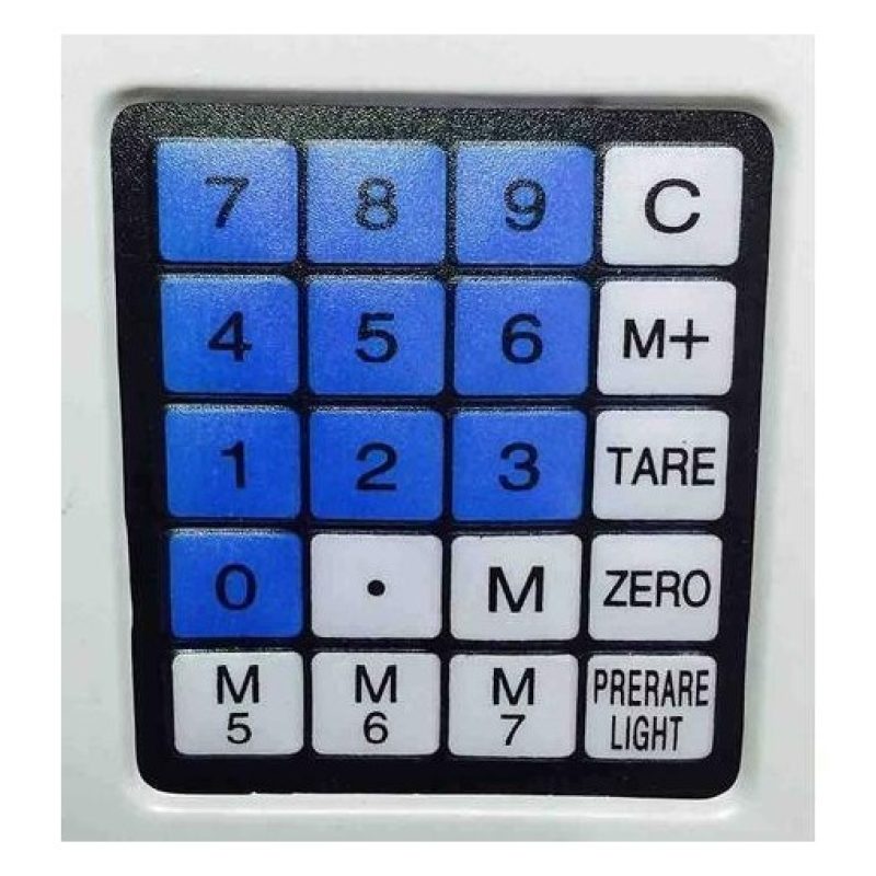 Bilancia da banco professionale piatto acciaio inox precisione comm...