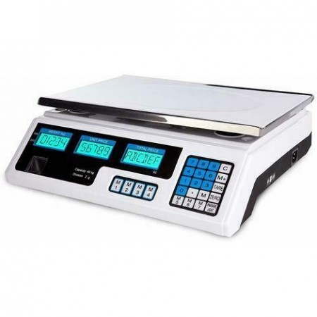 Bilancia da banco professionale piatto acciaio inox precisione commercio ACS-001