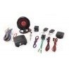 Kit completo antifurto allarme auto universale telecomandi sirena led sensore