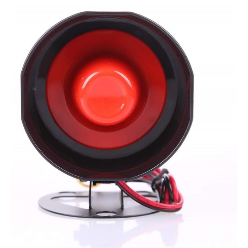 Kit completo antifurto allarme auto universale telecomandi sirena led sensore