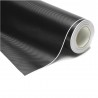 DOBO Pellicola adesiva nera carbonio 3D auto moto antigraffio scoot...
