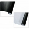 DOBO Pellicola adesiva nera carbonio 3D auto moto antigraffio scoot...