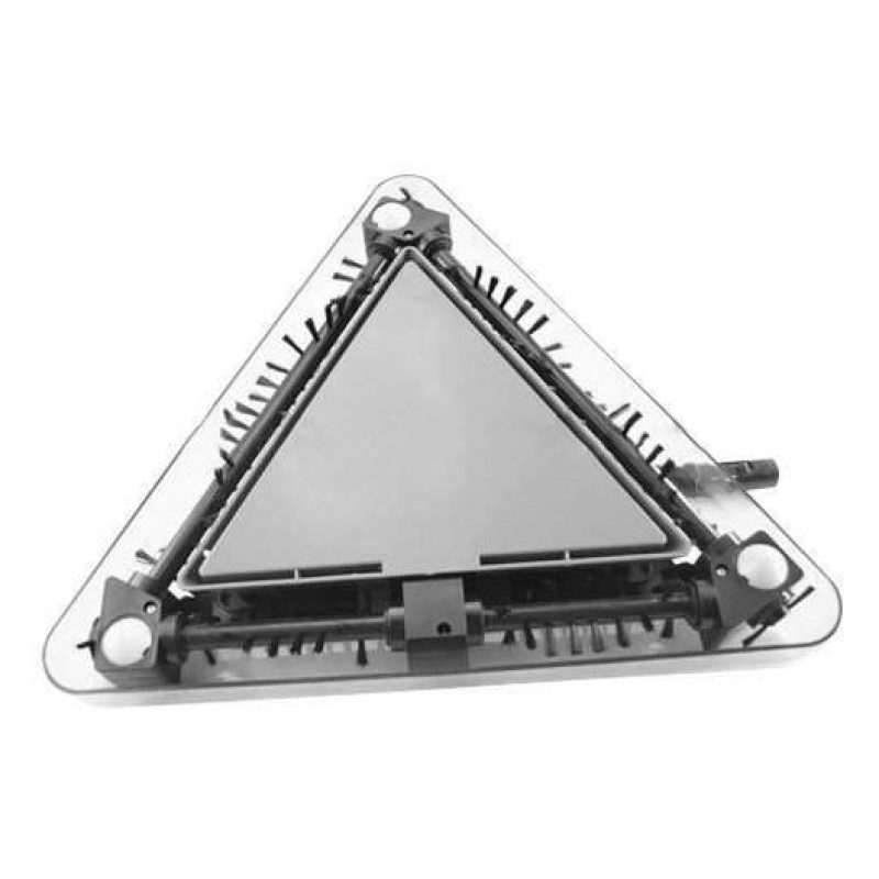 SWEEPER SCOPA ROTANTE TRIANGOLARE ELETTRICA 360 ASPIRAPOLVERE RICARICABILE BORDI