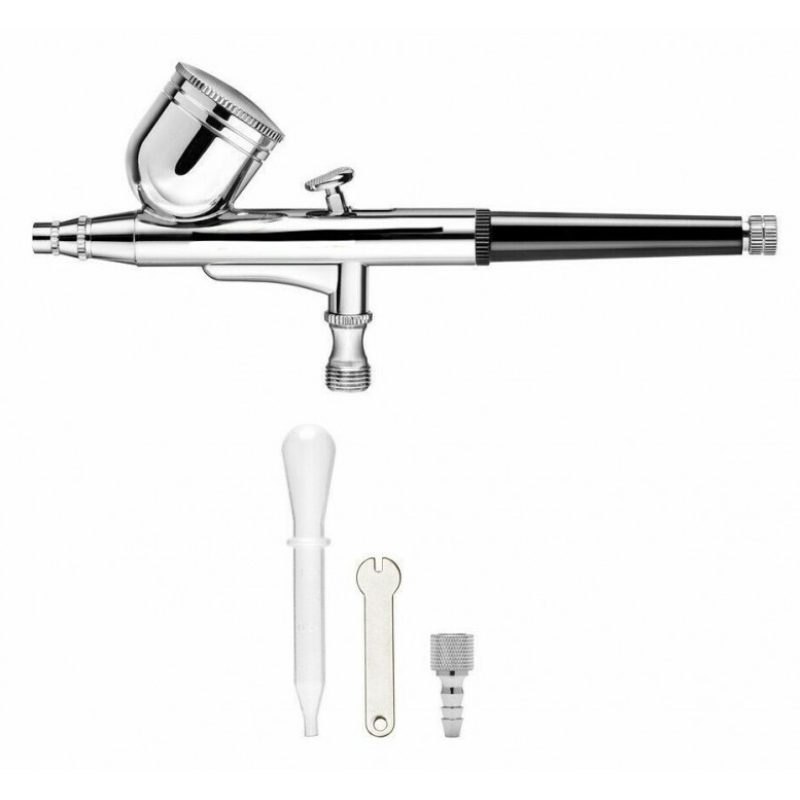 Aerografo professionale in alluminio ugello 0.3mm decorazioni tatua...