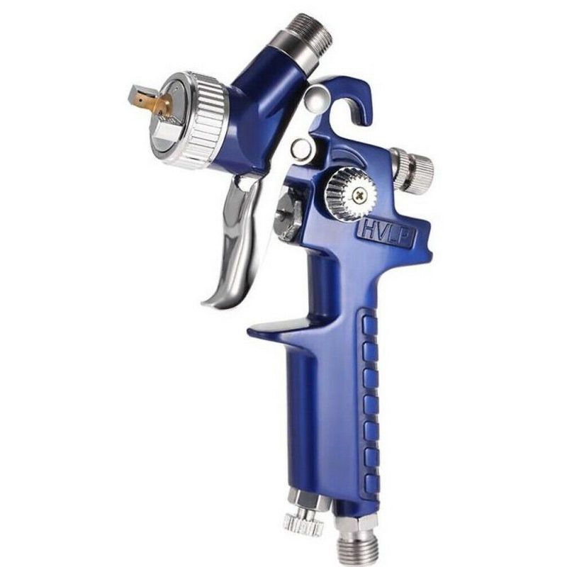Aerografo HVLP professionale ugello 8mm serbatoio 120ml pittura col...
