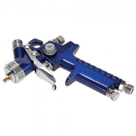 Aerografo HVLP professionale ugello 8mm serbatoio 120ml pittura colore restauro