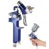 Aerografo HVLP professionale ugello 8mm serbatoio 120ml pittura col...
