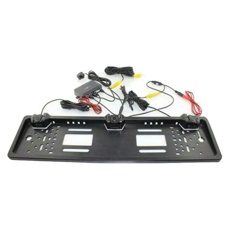 DOBO Portatarga automobile retrocamera waterproof sensori parcheggi...