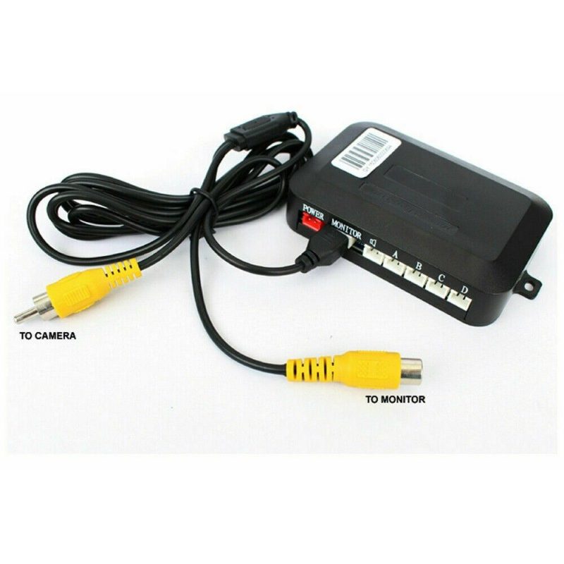DOBO Portatarga automobile retrocamera waterproof sensori parcheggi...