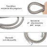 DRIWEI Tubo flessibile soffione doccia max 220cm bagno attacco univ...