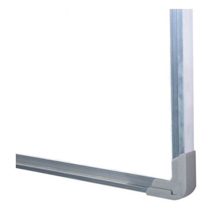 DOBO Lavagna magnetica 90x60 bianca cornice alluminio ufficio scuol...