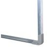 DOBO Lavagna magnetica 90x60 bianca cornice alluminio ufficio scuol...