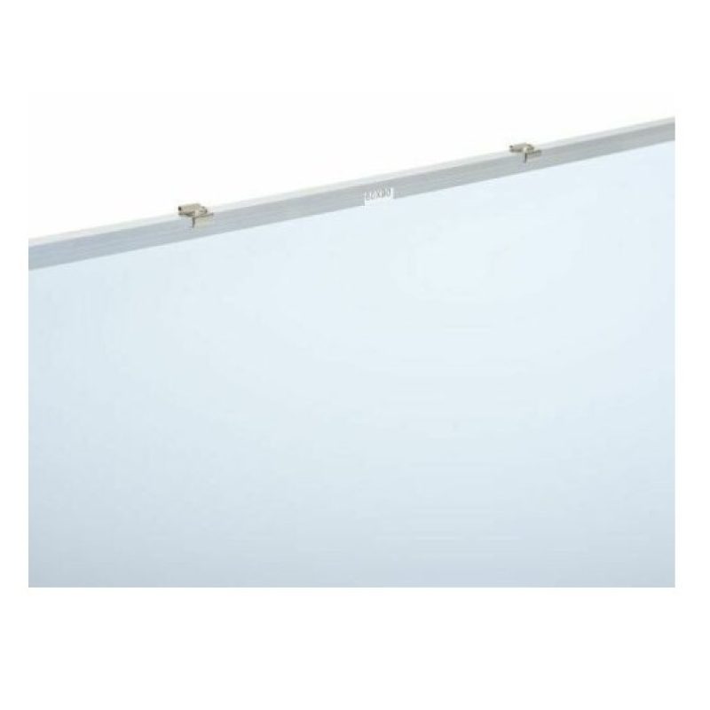 DOBO Lavagna magnetica 90x60 bianca cornice alluminio ufficio scuol...