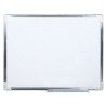 DOBO Lavagna magnetica 90x60 bianca cornice alluminio ufficio scuol...