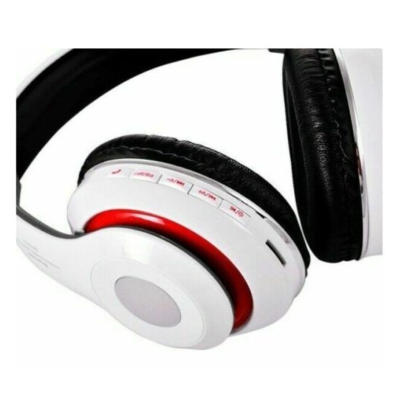 Cuffie stereo wireless bluetooth microfono FM mp3 mp4 headphones SH...