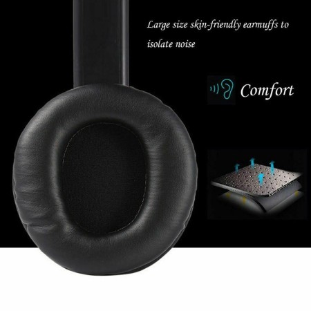 Cuffie stereo wireless bluetooth 4.1 microfono FM mp3 mp4 headphones 6800