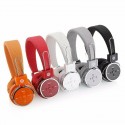 Cuffie stereo wireless bluetooth 2.1 microfono mp3 microSD aux headphones xkb05